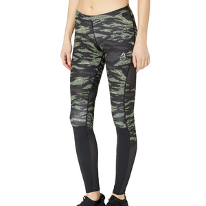 [DQ0042] Womens Reebok CrossFit Compression Tight AOP