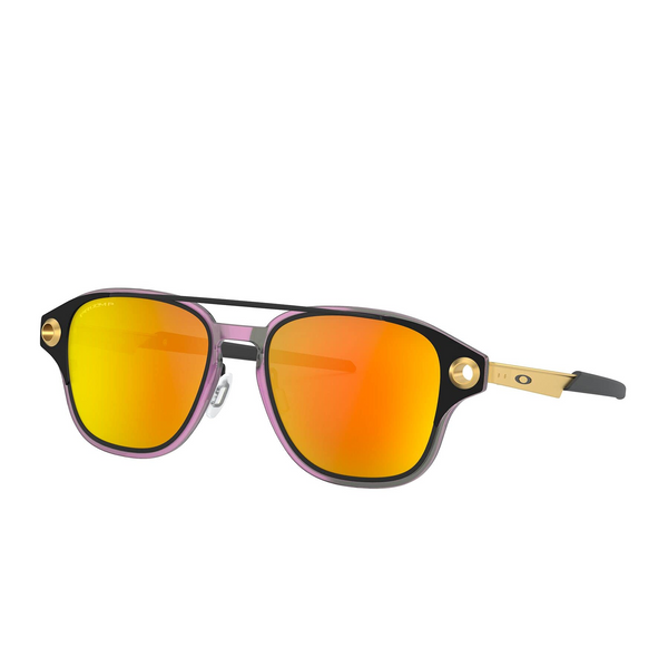 [OO6042-07] Mens Oakley Coldfuse Polarized Sunglasses - Matte Black/Prizm Ruby