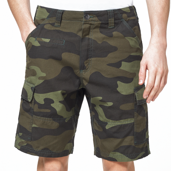 [FOA400498-982] Mens Oakley Camo Commuter Cargo Short