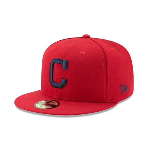 [70360929] Mens New Era MLB Authentic 59Fifty - 2017 Cleveland Indians