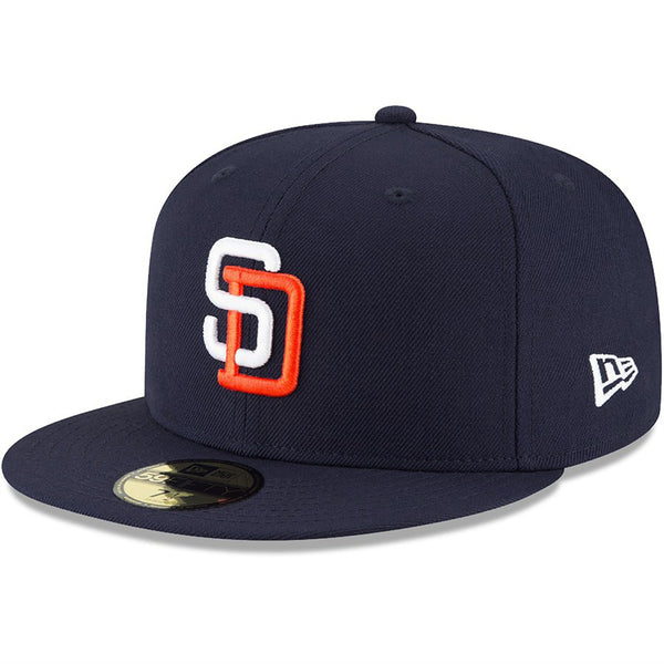 [11590959] Mens New Era MLB Coop Wool 5950 Fitted - SD Padres
