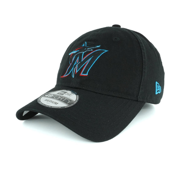 [11885645] Mens New Era MLB Core Fit 49Forty Fitted - Miami Marlins 2019