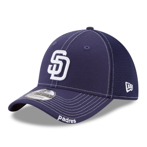[11432309] Mens New Era MLB 39Thirty Neo Flex Fit Cap - San Diego Padres