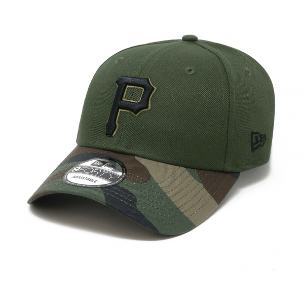 [11576721] Mens New Era MLB League 9Forty Adjustable Cap - Pittsburgh Pirates