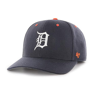 Mens 47 Brand Detroit Tigers Audible MVP DP Strapback - Navy Blue