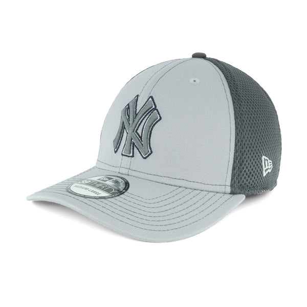 [11594971] Mens New Era MLB Grayed Out 3930 Flex - NY Yankees