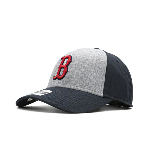 Mens 47 Brand Boston Red Sox Fan Favorite Strapback - Navy/Grey