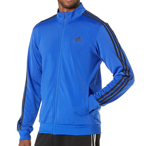 [HE1636] Mens Adidas Warm-Up Tricot Regular 3-Stripe Track Jacket