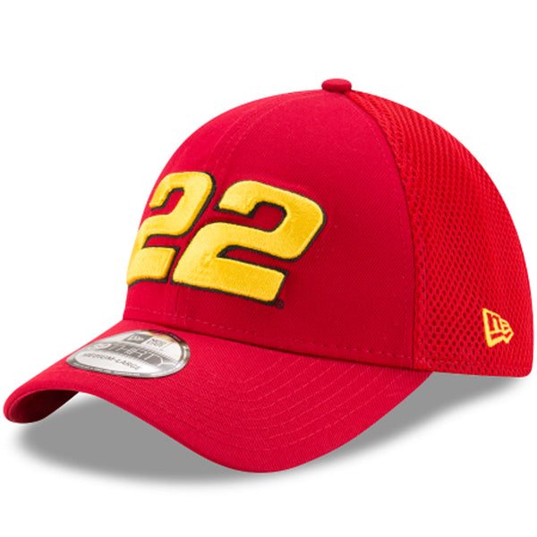 [11425983] Mens New Era Nascar 39Thirty Neo Flex Fit Cap - Joey Logano