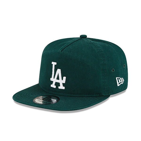 [60221940] Mens New Era MLB Old Golfer Chainstitch Snapback - LA Dodgers