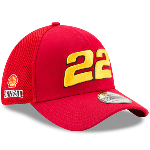 [11425983] Mens New Era Nascar 39Thirty Neo Flex Fit Cap - Joey Logano