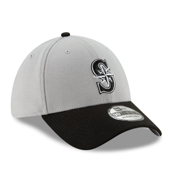 [11946906] Mens New Era MLB 39Thirty Flex Fit Cap - Seattle Mariners