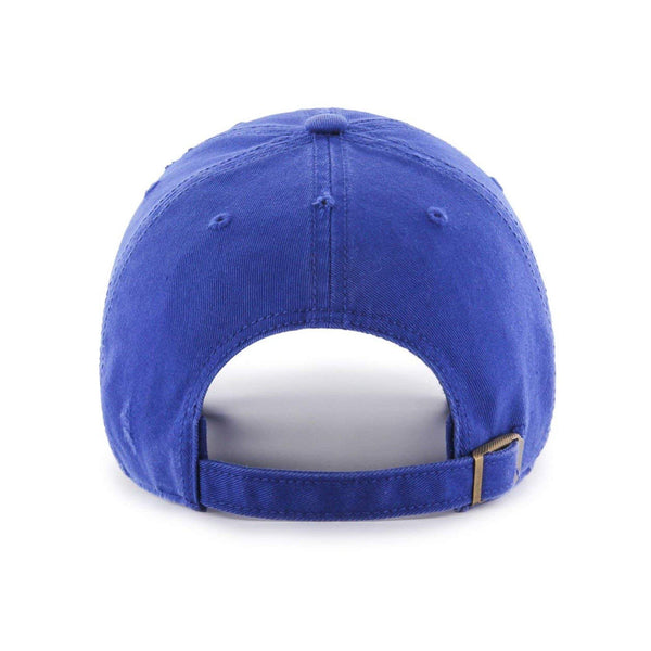Mens 47 Brand LA Dodgers Ridge Clean Up Strapback - Royal Blue