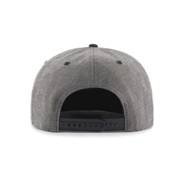 Mens 47 Brand NY Yankees Captain Snapback - Gravel/Black