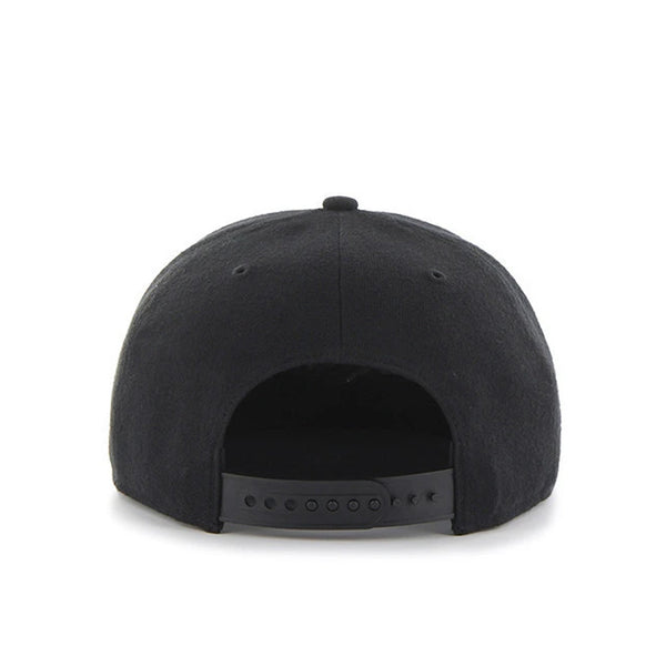 Mens 47 Brand Chicago White Sox Sure Shot Captain Snapback - Black