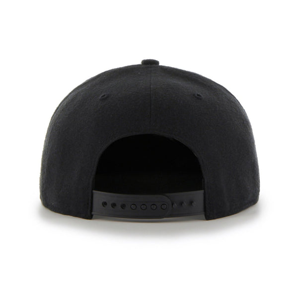 Mens 47 Brand Chicago Whit Sox Captain Snapback - Black