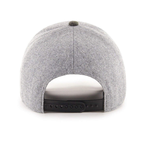 Mens 47 Brand NY Yankees Hitchner MVP DT Snapback - Grey/Camo