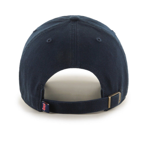 Mens 47 Brand Boston Red Sox Clean Up Strapback - Navy Blue