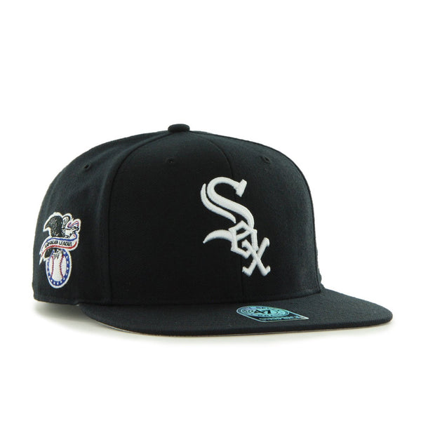 Mens 47 Brand Chicago White Sox Captain Snapback - Black