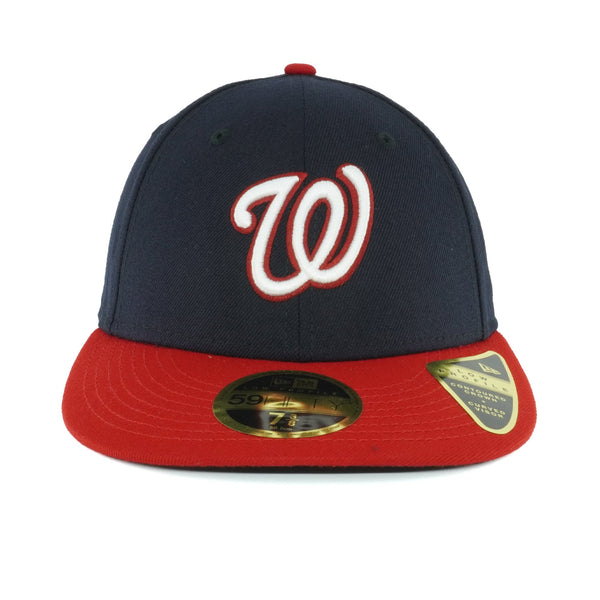 [70367312] Mens New Era MLB Low Profile Authentic 5950 - Washington Nationals