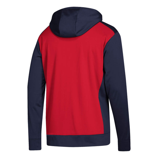 [DN2827] Mens Adidas NHL Detroit Redwing Full Zip Hoodie