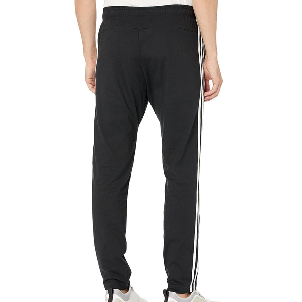 [DU0456] Mens Adidas Essentials 3 Stripes Tapered Open Hem Pants