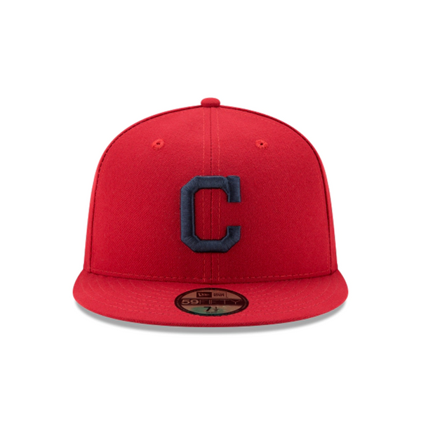 [70360929] Mens New Era MLB Authentic 59Fifty - 2017 Cleveland Indians