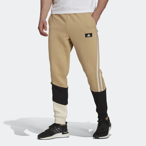 [H39762] Mens Adidas Fleece Colorblock Pants