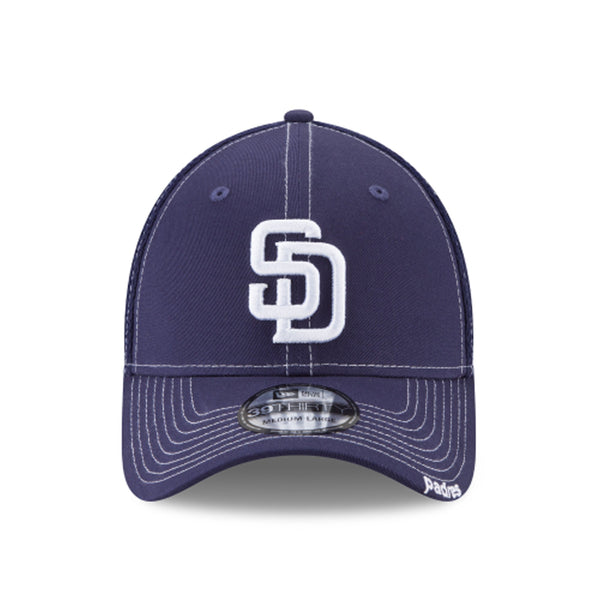 [11432309] Mens New Era MLB 39Thirty Neo Flex Fit Cap - San Diego Padres