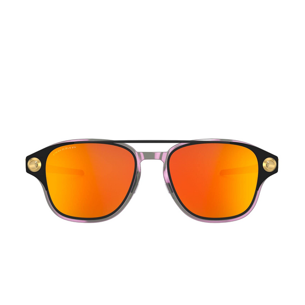 [OO6042-07] Mens Oakley Coldfuse Polarized Sunglasses - Matte Black/Prizm Ruby