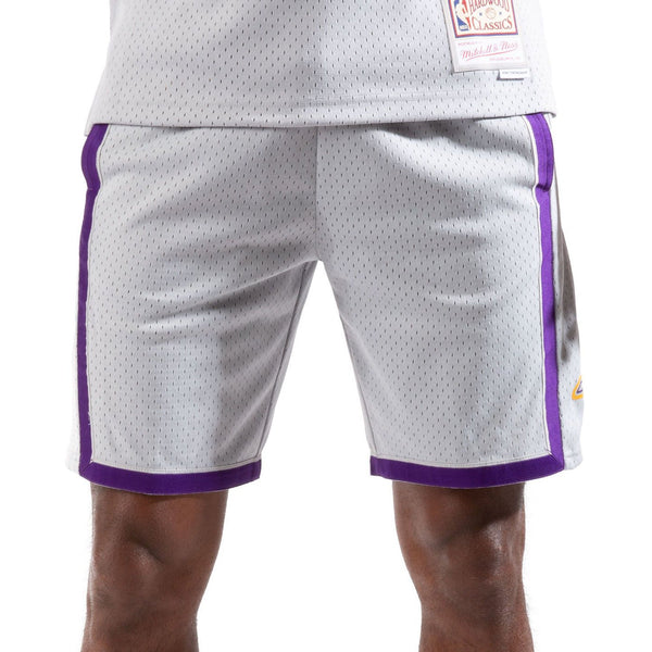 Mens Mitchell & Ness NBA RELOAD 2.0 SWINGMAN SHORTS - LA LAKERS 2009