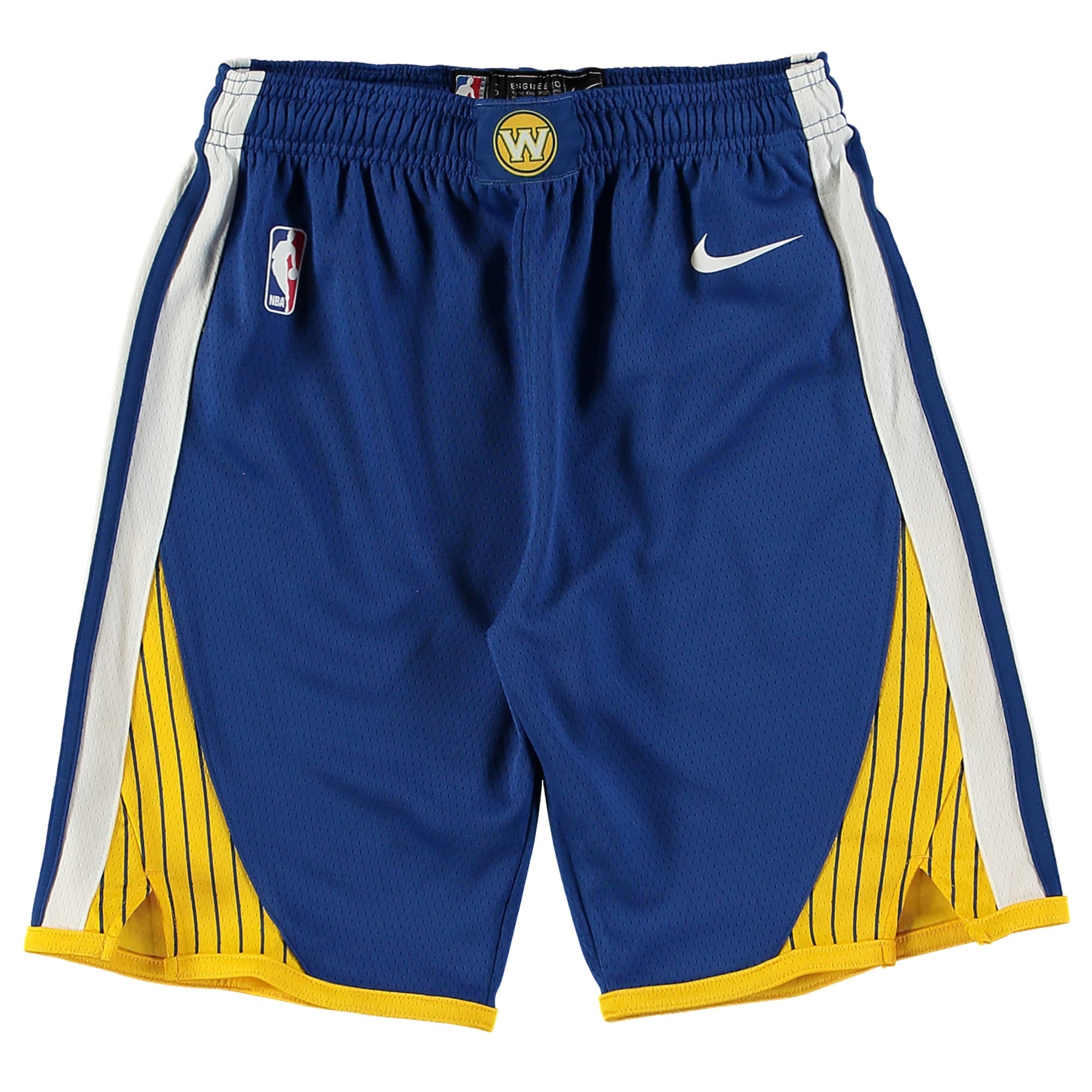 [9Z2B7BABZ-WAR] Youth Nike Golden State Warriors Icon Shorts - Royal