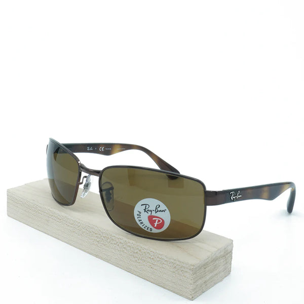 [RB3478-014/57_60] Mens Ray-Ban Rectangular Polarized Sunglasses