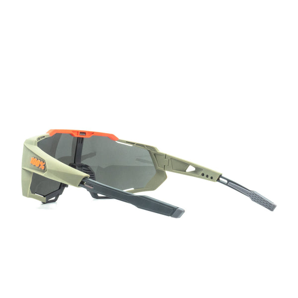 [61023-104-57] Mens 100% Speedtrap Soft Tact Sunglasses