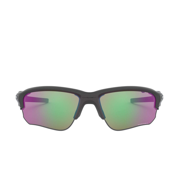 [OO9373-04] Mens Oakley Flak Draft (A) Sunglasses - Steel/Prizm Golf