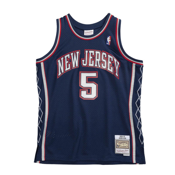 Mens Mitchell & Ness NBA Swingman Jersey NJ Nets 06 Jason Kidd