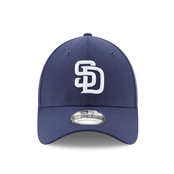 [11432300] Mens New Era MLB 39Thirty Stretch Fit Cap - San Diego Padres