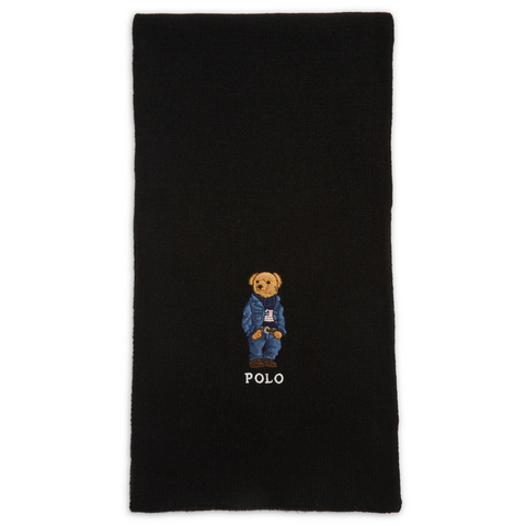[PC0200-001] Mens Polo Ralph Lauren Bear Scarf (Jean Jacket Sweater)