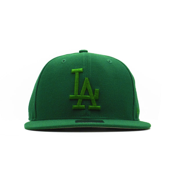 Mens 47 Brand LA Dodgers No Shot Snapback - Green