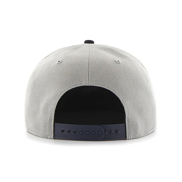 Mens 47 Brand Cleveland Indians Sure Shot Snapback - Grey/Black