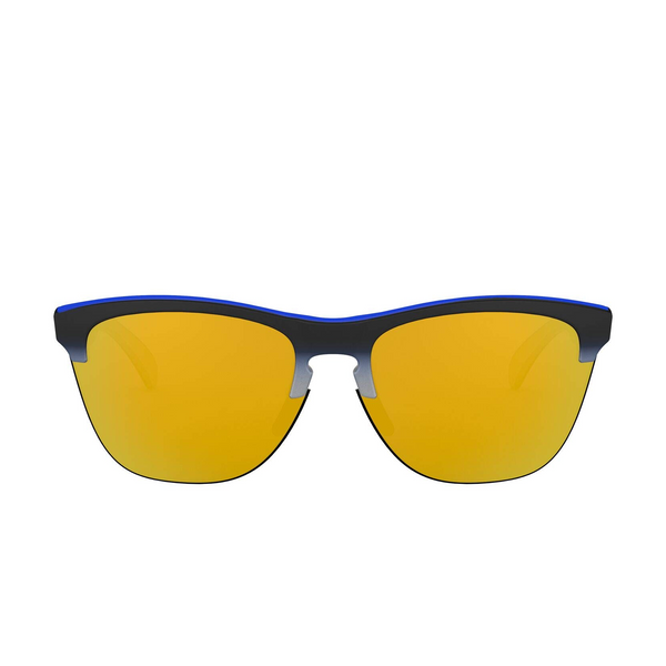 [OO9374-17] Mens Oakley Frogskins Lite Sunglasses - Black Fade/24K Iridium