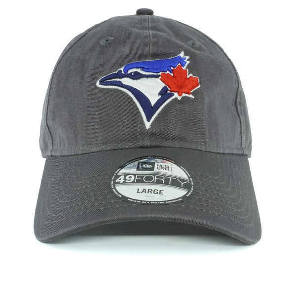 [11605668] Mens New Era MLB Core Fit 49Forty Fitted - Toronto Blue Jays