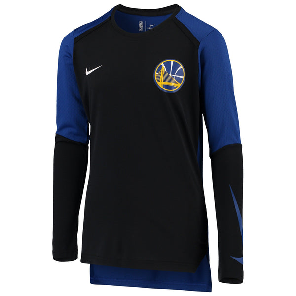 [941124-010] Mens Nike NBA Golden State Warriors Dri-Fit Long Sleeve Shirt