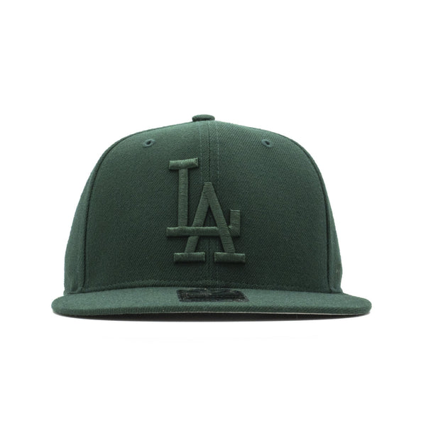 Mens 47 Brand LA Dodgers Captain Snapback - Dark Green/Dark Green Logo