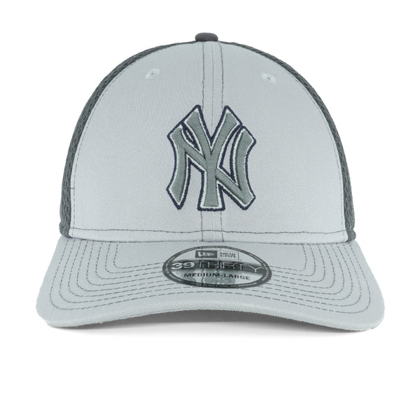 [11594971] Mens New Era MLB Grayed Out 3930 Flex - NY Yankees