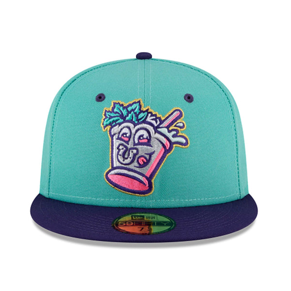[60071514] Mens New Era MILB Theme Night 59Fifty - Louisville Bats Mint Julep