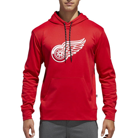 [DN2544] Mens Adidas NHL Detroit Red Wings Pullover Hoodie