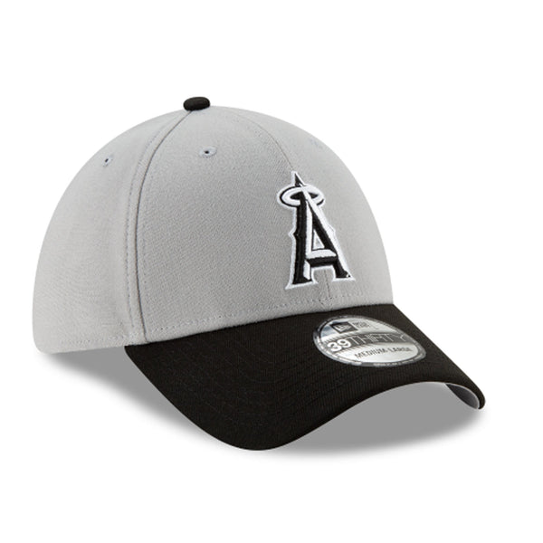 [11946930] Mens New Era MLB 39Thirty Flex Fit Cap - Los Angeles Angels
