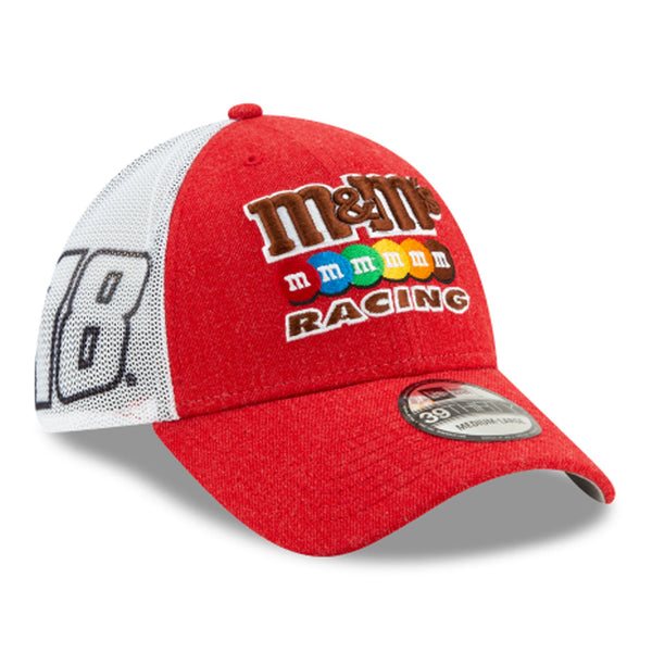 [12380027] Mens New Era Nascar 39Thirty Flex Fit Cap - Kyle Busch