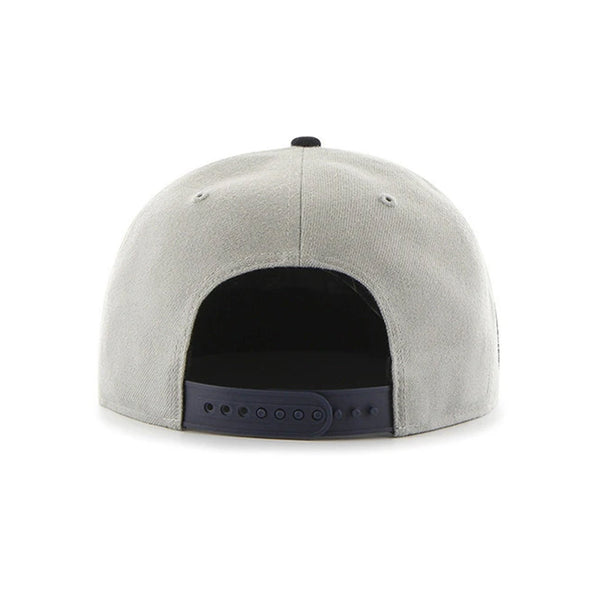 Mens 47 Brand NY Yankees Captain Snapback - Grey/Black